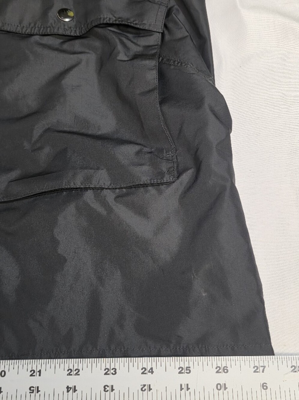 J. Jill PureJill Fit Black Water Repellent Lightweight Packable Jacket Size XL - Picture 7 of 13